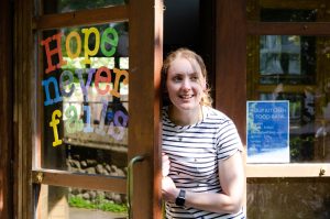 pastore Alice_fine turno di mensa